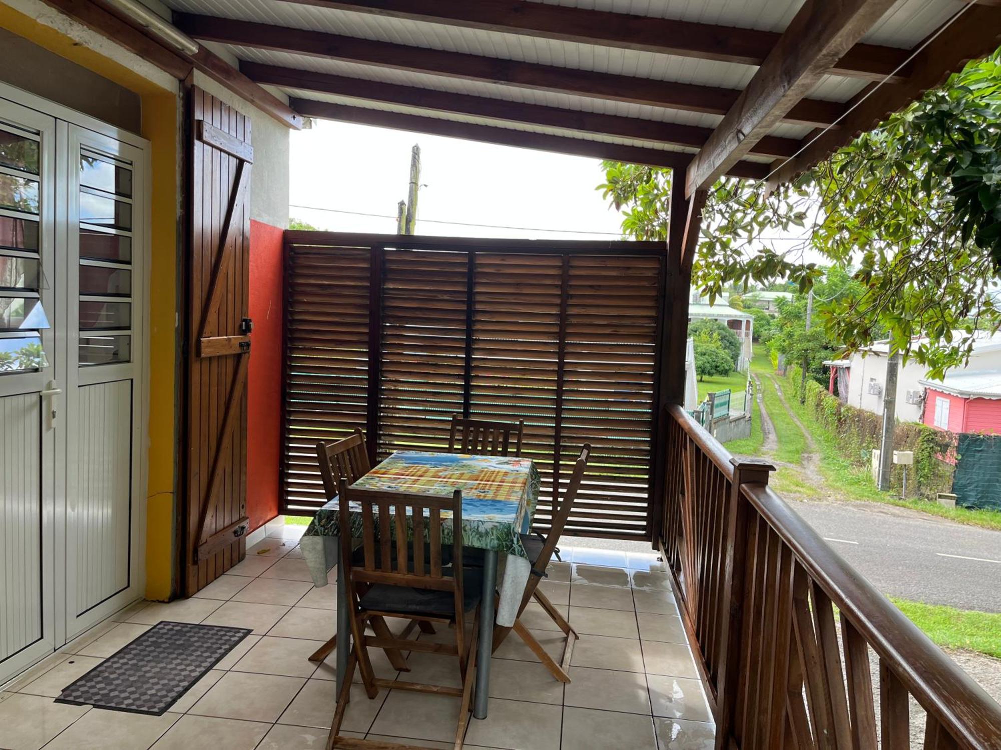Villa F2 meublé chez sidoine Le Moule Exterior foto